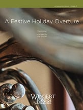 A Festive Holiday Overture Concert Band sheet music cover